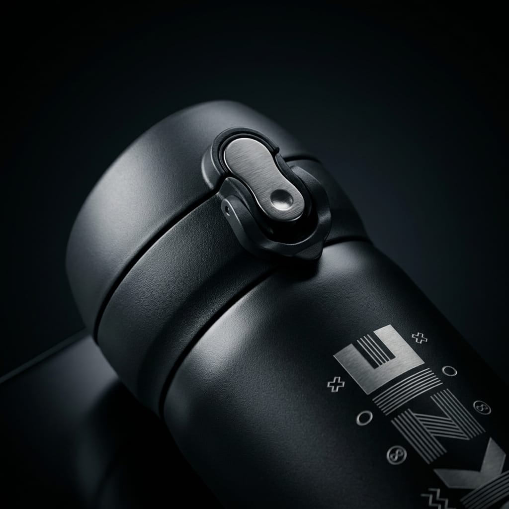 Tumbler Smakzie — Detail close-up